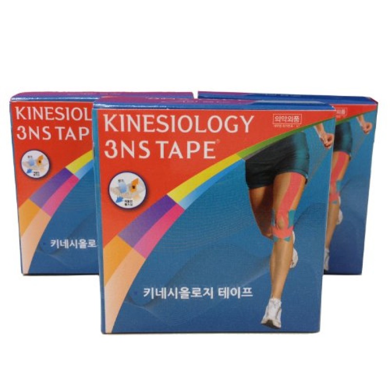 Journey2Young 3NS TEX Kinesiology 근육 관리 테이프 스포츠 테이핑 방법