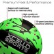 Xcello 스포츠 배구 멀티팩 모듬 색상 및 펌프(그린/블루 라이트닝)
