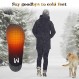 남성 여성을위한 온수 양말, 7.4V 2200mah 전기 충전식 배터리 따뜻한 겨울 양말, 추운 날씨 열 난방 양말 사냥 스키 캠핑을위한 발 따뜻하게