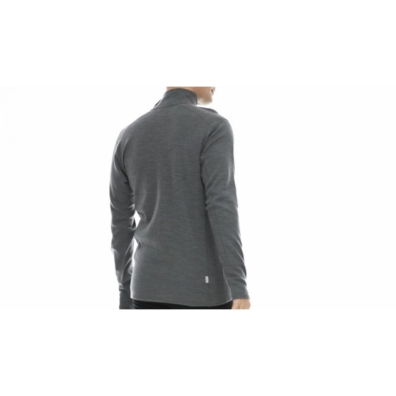 Minus33-100% 메리노 울 - 격리 남성용 미드웨이트 쿼터 지퍼 - 따뜻한 풀오버 - 야외 레크리에이션 스웨터