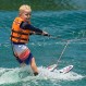 HO Sports Hot Shot 키즈 수상 스키 트레이너(바 및 로프 포함) - Ultimate Training 수상 스키 시스템, 48", 청소년 및 어린이 최대 70lbs