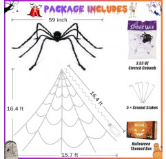 할로윈 거미줄 조명 장식 455LED 거미줄 할로윈 장식 야외 59