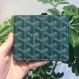 Goyard Goya 클립 지갑 클래식 남성 및 여성 가죽 프린트 짧은 접이식 카드 홀더 다기능 동전 지갑