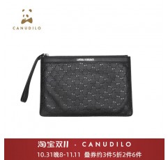 CANUDILO/Canudi Road 남성용 신품 정품 벨트 손목밴드 핸드백 비즈니스 캐주얼 가방 패셔너블 클립 백