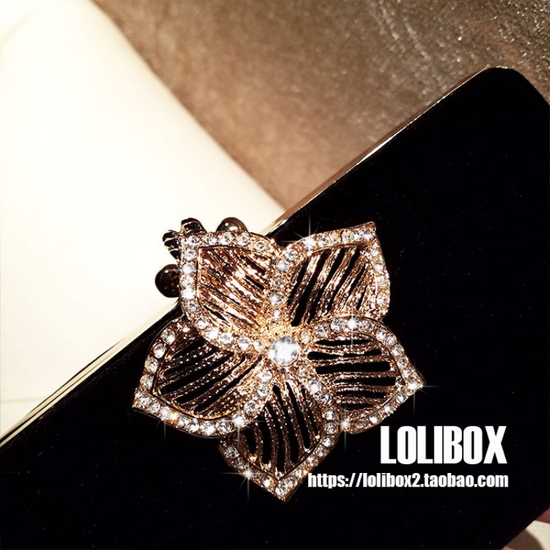 LOLIBOX 사용자 정의 새로운 Bauhinia 꽃 라인 석 벨벳 클러치 Crossbody 여성용 작은 가방 저녁 파티 드레스 파티 가방