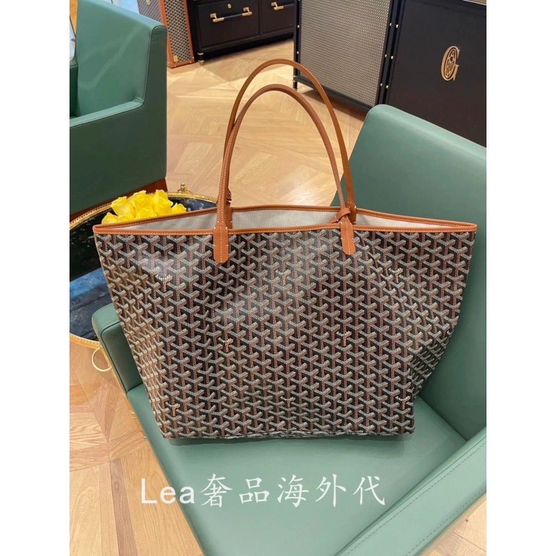 On the way Goyard/Goya 클래식 Y 워드 로고 프린트 쇼핑백 토트백 마더백 여성용 휴대용 숄더백