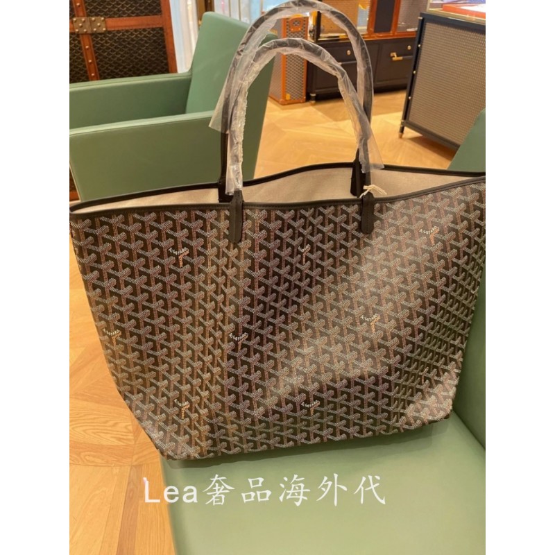 On the way Goyard/Goya 클래식 Y 워드 로고 프린트 쇼핑백 토트백 마더백 여성용 휴대용 숄더백