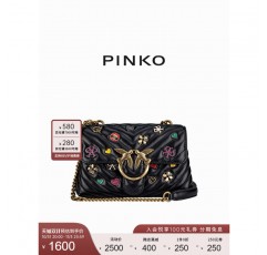 [핫셀추천] PINKO2023 클래식 누빔배지 버드백 제비백 100044A125