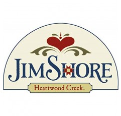 Jim Shore Heartwood Creek 독일산 산타석 수지 걸이 장식품, 4.75