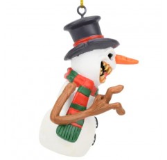 나무 친구 사악한 눈사람 할로윈 공포 크리스마스 장식품