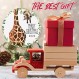 재미있는 기린 메리 크리스마스 장식품 - 2023년 크리스마스 기념품, 소년을 위한 최고의 선물, 크리스마스 트리 장식
