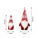 JOYIN 6Pcs 크리스마스 그놈 플러시 장식 세트 Tomte 북유럽 격언에 대 한 구부릴 수있는 모자와 크리스마스 가족 그놈 테이블 장식품 크리스마스 실내 장식 트리 장식품 장식 (11.5 "& 8.5")