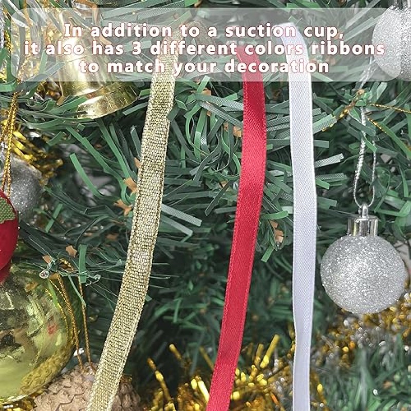 VIVIKEN 크리스마스 나비 장식품 2023 장식 매달려 라인 석 금속 나비 장식 크리스마스 트리 창 홈 장식, 여성을위한 빛나는 나비 선물, 엄마-골드