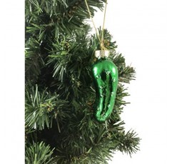 크리스마스 피클 장식 독일 전통 불어 유리 나무 장식 선물 박스형