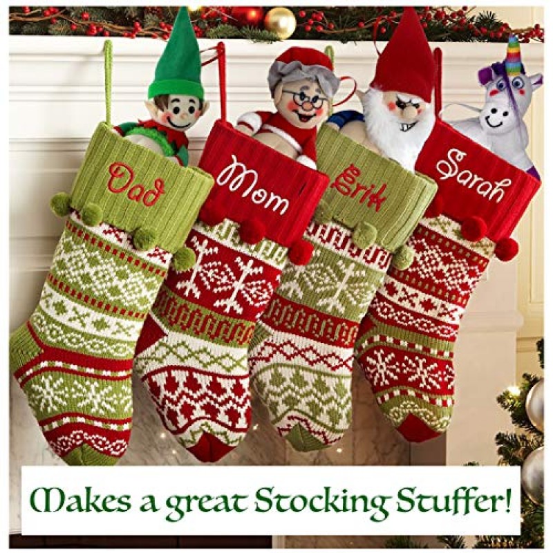 방귀 엘프 크리스마스 장식품 - 재미있는 크리스마스 트리 장식 - 스타킹 속 물건 - 장난스럽지만 멋진 개그 선물 - 당신이 그의 몸을 누를 때 노래 데크를 방귀 뀌는 사람 - 4x10인치 크기