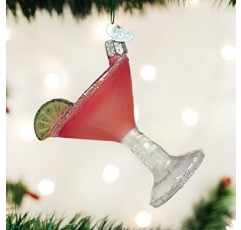 올드 월드 크리스마스 장식품: 크리스마스 트리용 성인 음료 유리 불어 장식품, 코스모폴리탄