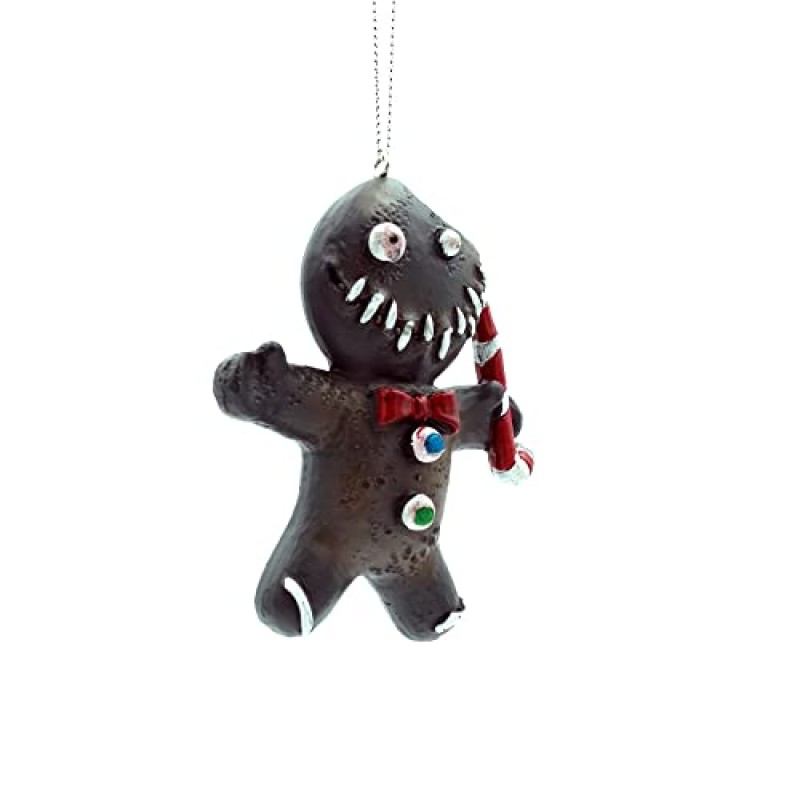 HorrorNaments 생강 죽은 남자 공포 장식 - 할로윈, 크리스마스, 파티 및 이벤트를 위한 무서운 소품 및 장식