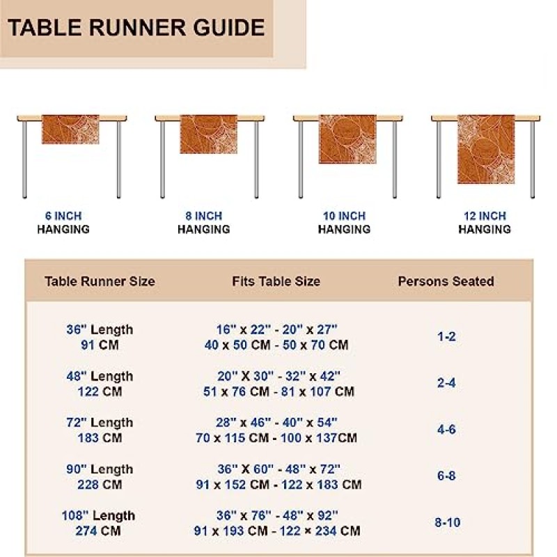 PROCIDA 할로윈 스파이더 웹 테이블 러너 가을 오렌지 삼베 테이블 러너 가을 소박한 농가 주방 식사 장식 휴일 홈 파티 실내 야외 13x108 인치