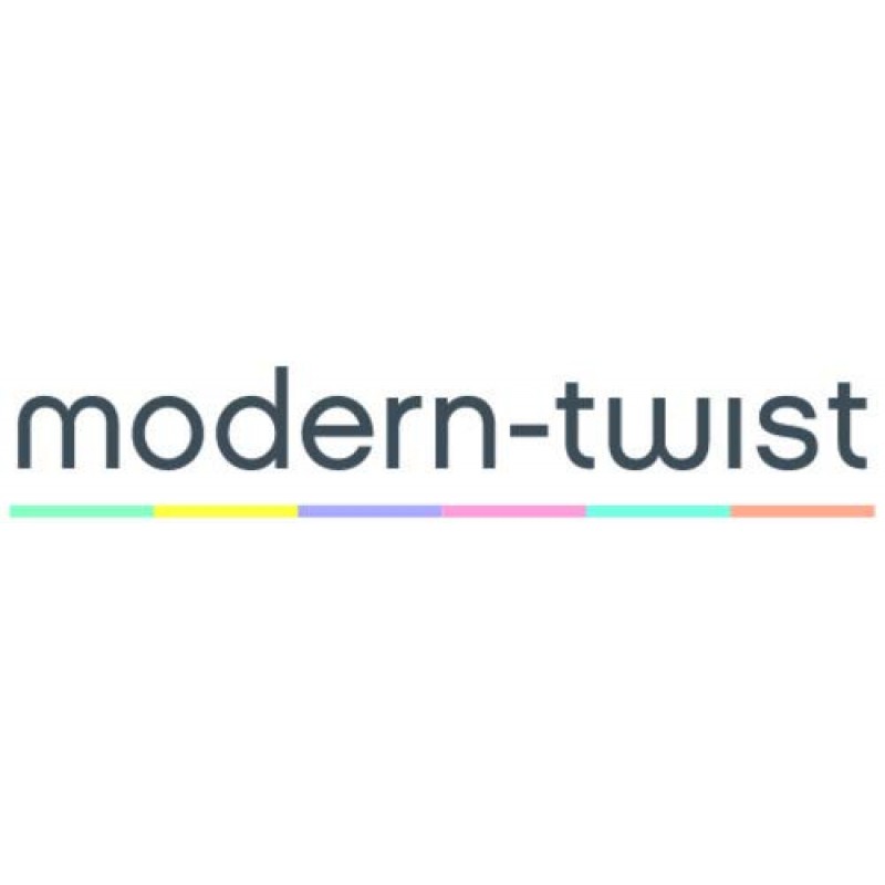 MODERN-TWIST 100% 플라스틱이 없는 실리콘 식사, 장식, 현대적인 디자인, 스트림, 실버