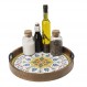 Mikasa Vella Lazy Susan 서빙 트레이, 16인치의 Gourmet Basics