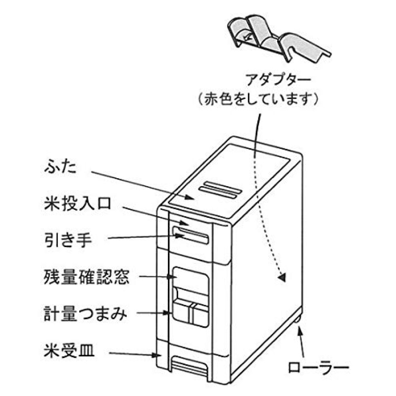 삼익 RB-110-2 컴팩트 밥통, 26.5 lbs (12 kg), 고정형 (바퀴 없음)