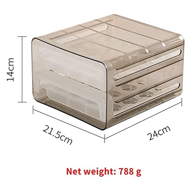 계란 상자, 계란 바구니, 방진 및 방습, 서랍 냉장고 계란 보관 상자-휴대용 가구 유지