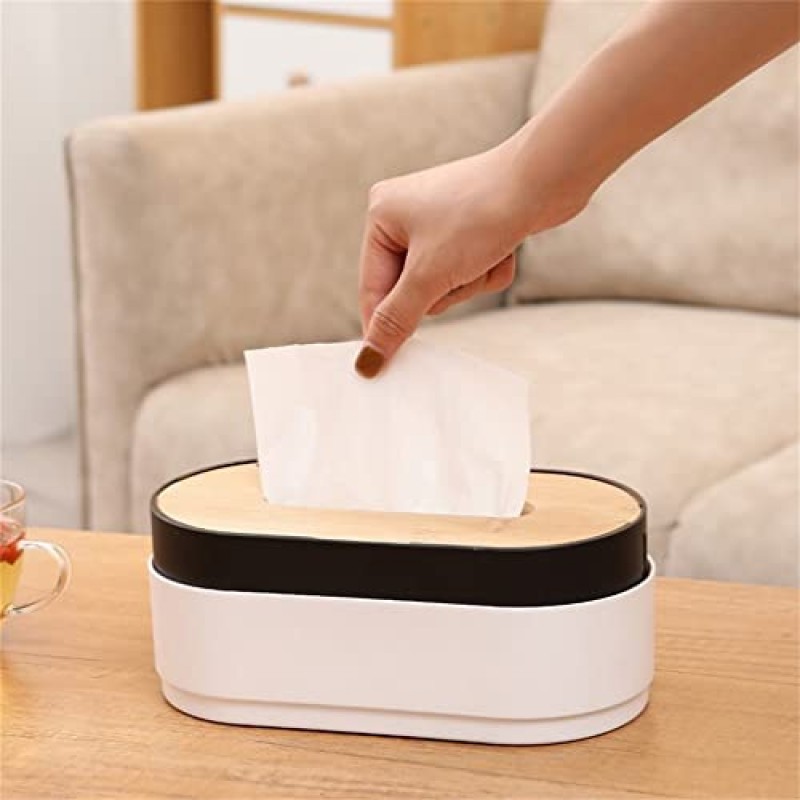 XINGTU 흰색 거실 데스크탑 일본과 나무 티슈 박스 드로잉 종이 상자 크리 에이 티브 가정용 다기능 보관 상자