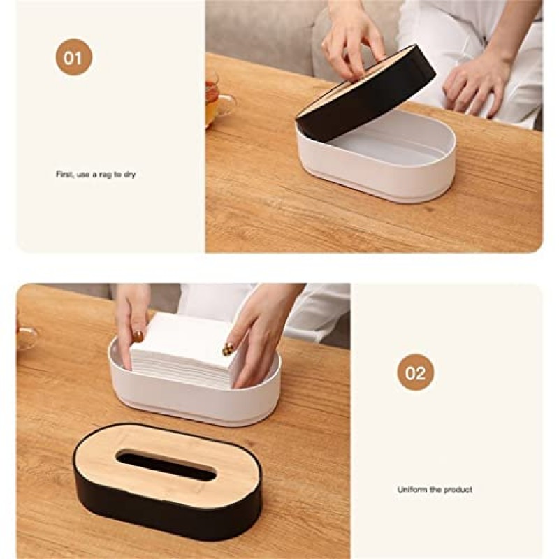 XINGTU 흰색 거실 데스크탑 일본과 나무 티슈 박스 드로잉 종이 상자 크리 에이 티브 가정용 다기능 보관 상자