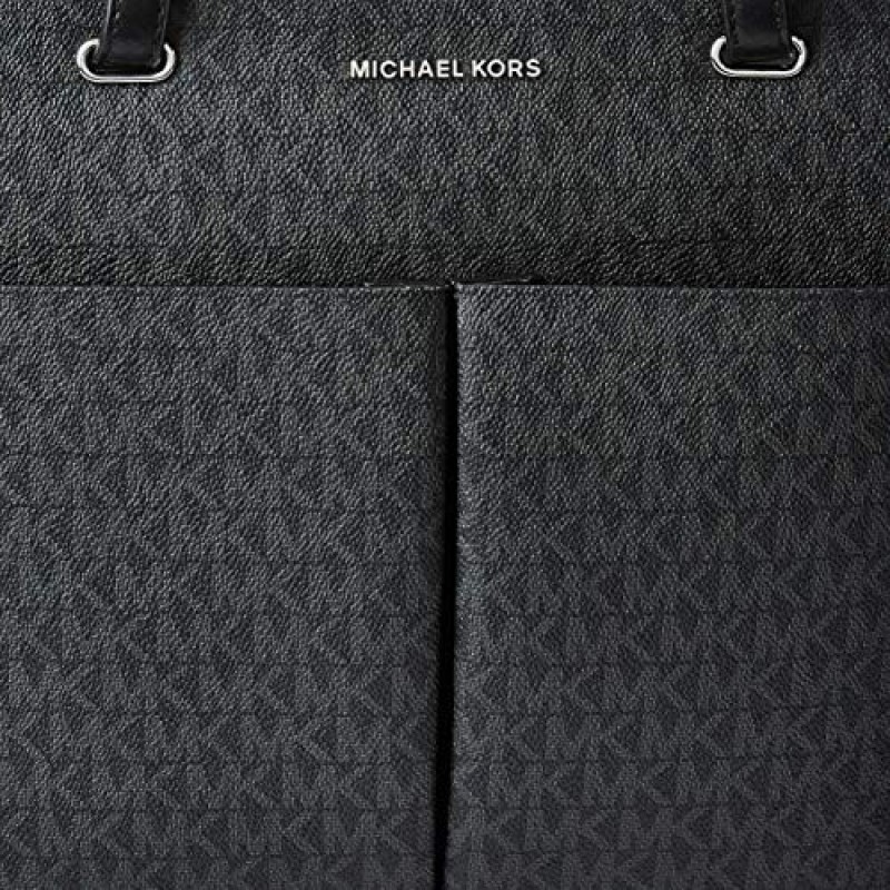 Michael Michael Kors 베드포드 미디엄 탑 지퍼 포켓 토트