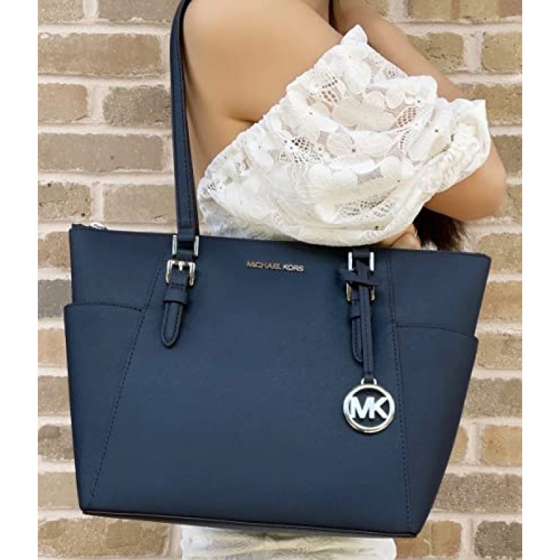 Michael Kors Charlotte 라지 탑 지퍼 토트