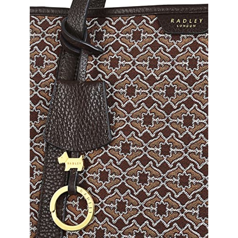 RADLEY 런던 박물관 스트리트 - 가보 - 대형 오픈 탑 토트