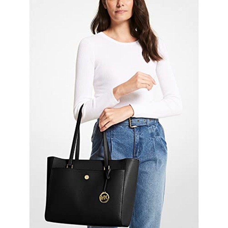 Michael Kors 메이지 라지 가죽 3-IN-1 토트백