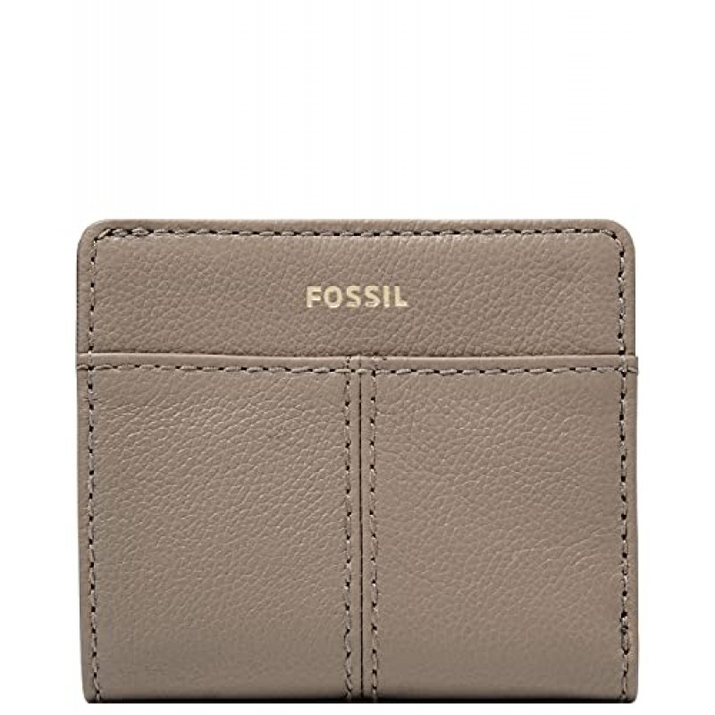 Fossil 여성용 Tara 가죽 여성용 다기능 이중 지갑