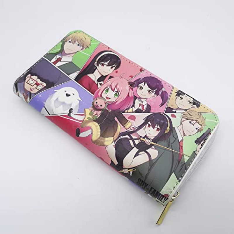 TUNDOIT Anime Wallet Anime Purse 남성 여성 지갑 Anime Merch (jiandie 지갑)