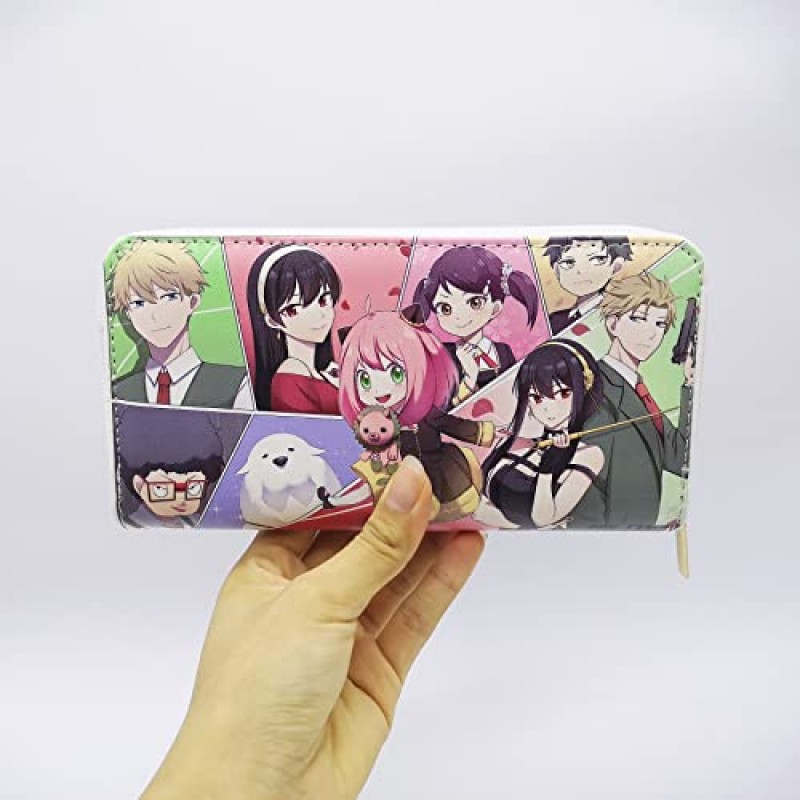 TUNDOIT Anime Wallet Anime Purse 남성 여성 지갑 Anime Merch (jiandie 지갑)