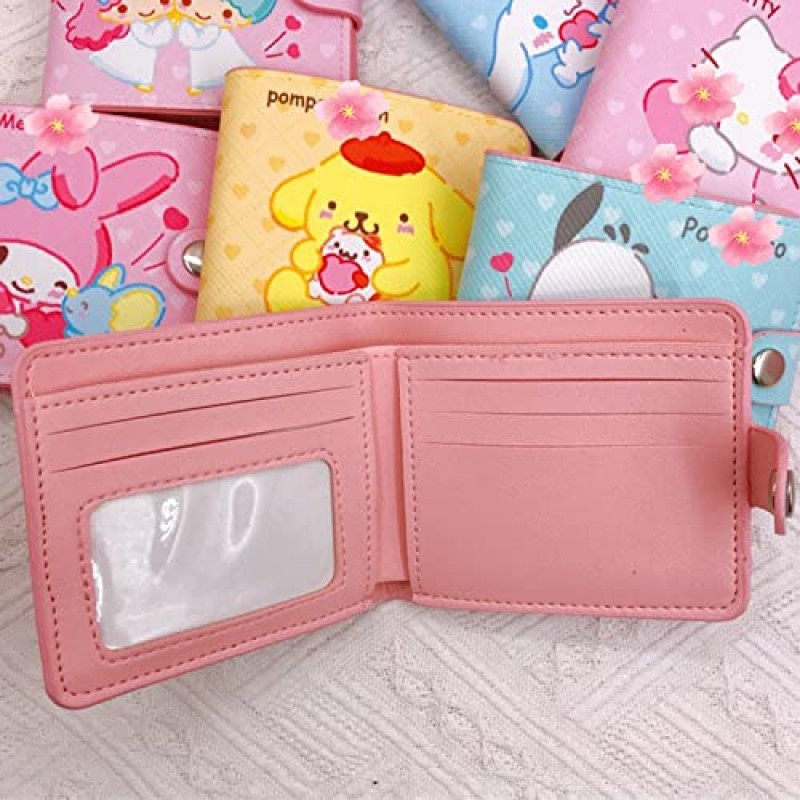 Anime Wallet 귀여운 지갑 남성 여성 지갑 여아 가죽 지갑 만화 지갑 Anime Merch (meiledi shu Wallet)…