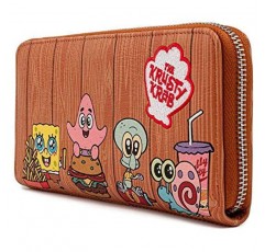 Loungefly x Nickelodeon SpongeBob SquarePants Krusty Krab Group 지퍼 지갑