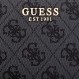 GUESS 여성용 로렐 스몰 지퍼 어라운드 지갑