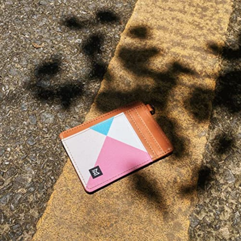 MOGEWOE 여성용 신용 카드 소지자 지갑 슬림 미니멀리스트 지갑 RFID 차단 가죽 지갑 여성용 탄성 프론트 포켓 지갑