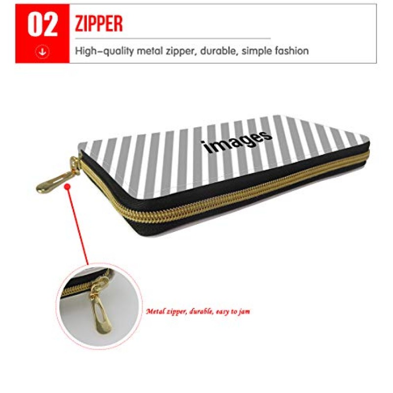 GIFTPUZZ 레인보우 로즈 여자를위한 꽃 지갑 여자 RFID 차단 야외 여행 핸드백을위한 다채로운 클러치 지갑 지갑 선물 주변 우편 번호