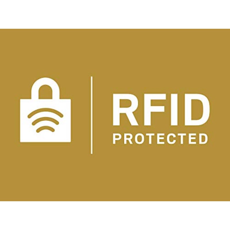 Fossil 여성용 로건 가죽 RFID 차단 탭 여성용 클러치 지갑