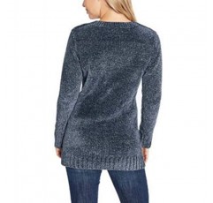 Orvis 여성용 셔닐 튜닉 스웨터