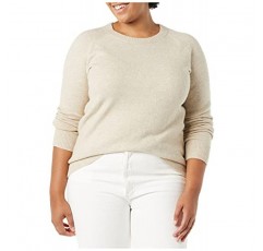 Amazon Essentials 여성용 클래식핏 소프트 터치 긴소매 크루넥 스웨터(플러스 사이즈로 구매 가능)