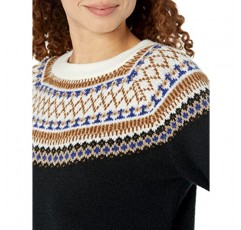Amazon Essentials 여성용 소프트 터치 크루넥 노블티 스웨터
