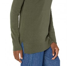 Amazon Essentials 여성용 경량 긴팔 크루넥 튜닉 스웨터(플러스 사이즈로 구매 가능)