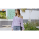 ReachMe 여성용 오버사이즈 오프 숄더 탑 긴 소매 와플 니트 셔츠 V 넥 풀오버 스웨터