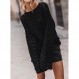 Sidefeel Womens 2023 가을 옷 패션 크로 셰 뜨개질 탑 긴 소매 스웨터 경량 셔츠 오버 사이즈 니트 크로 셰 뜨개질 스웨터