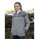 Aran Crafts 여성용 아이리쉬 소프트 니트 페어리슬 후드 스웨터 (100% 메리노 울)