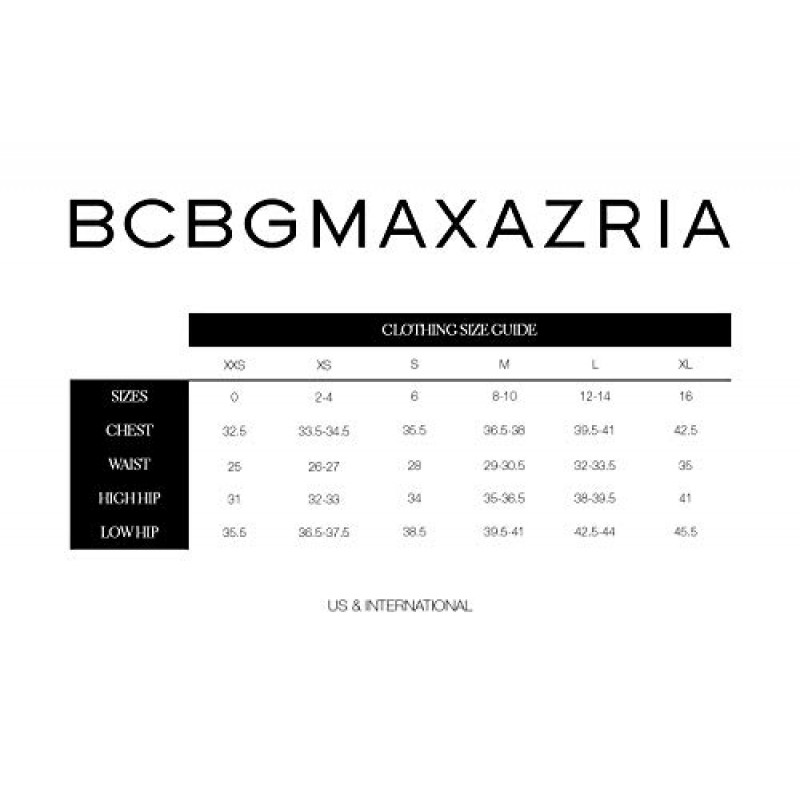 BCBGMAXAZRIA 여성용 크루넥 풀오버 긴팔 탑