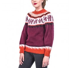 Gamboa 알파카 스웨터 여성 페어 아일 스웨터 여성용 알파카 스웨터 겨울용 여성용 스웨터